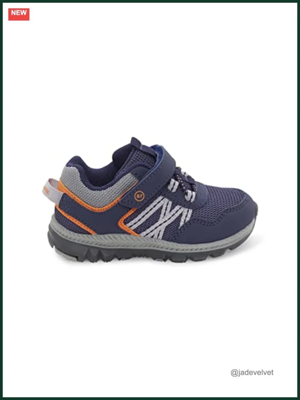 Boys' Sneakers Hook & Loop Memory Foam Washable